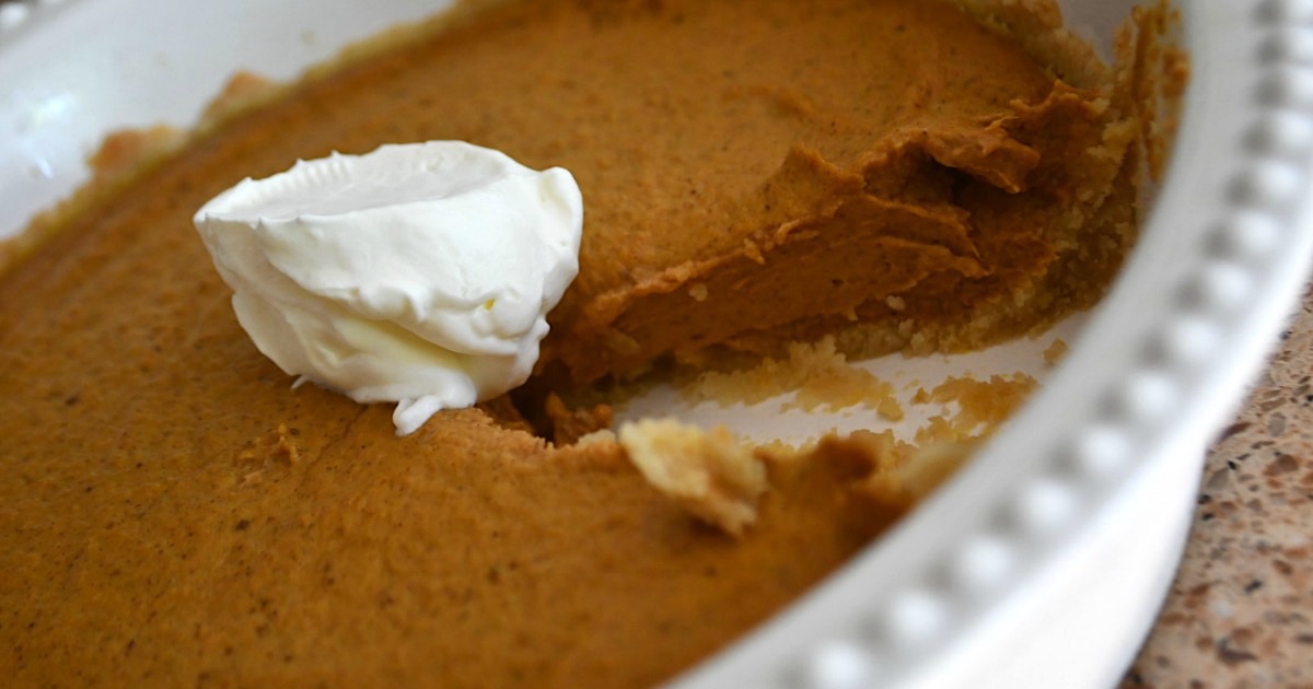 Keto Pumpkin Pie-image
