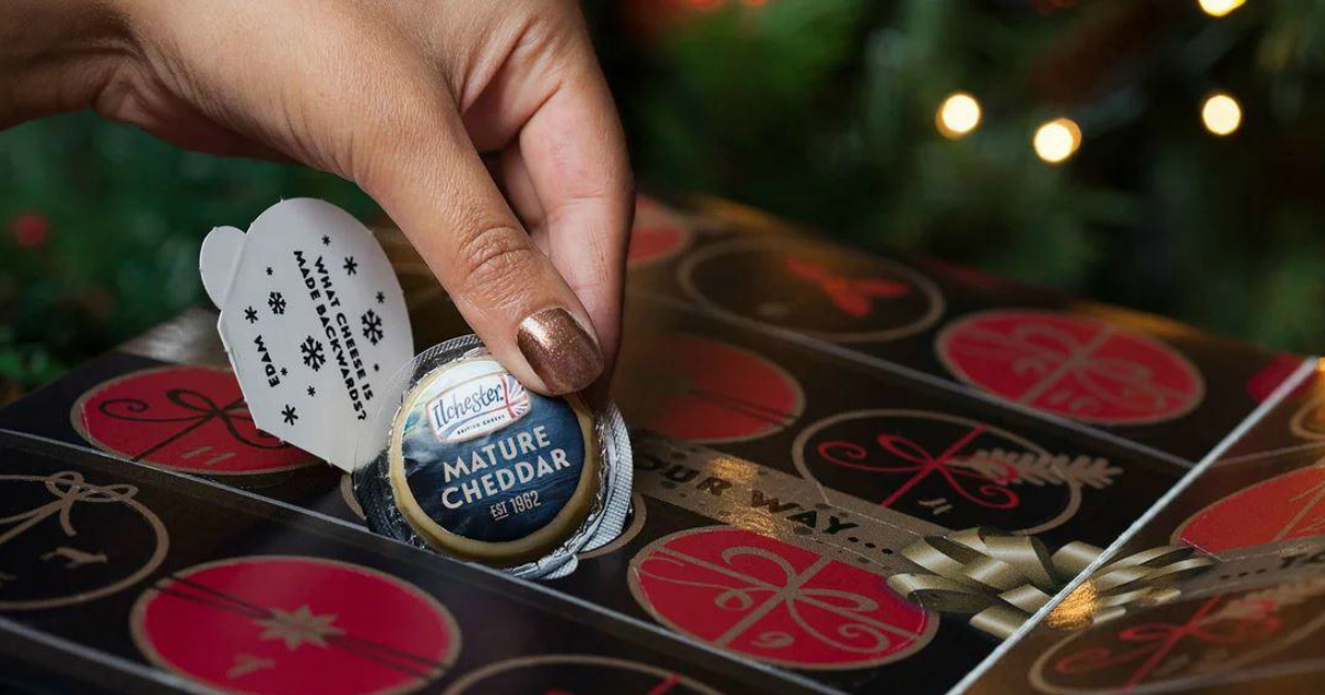 Cheese Advent Calendar Target – mature cheddar cup
