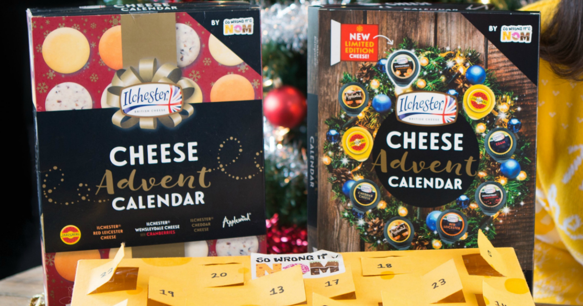 This Cheese Advent Calendar will be available at Target in November 2018.