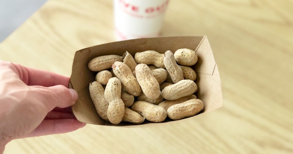 carton of peanuts 