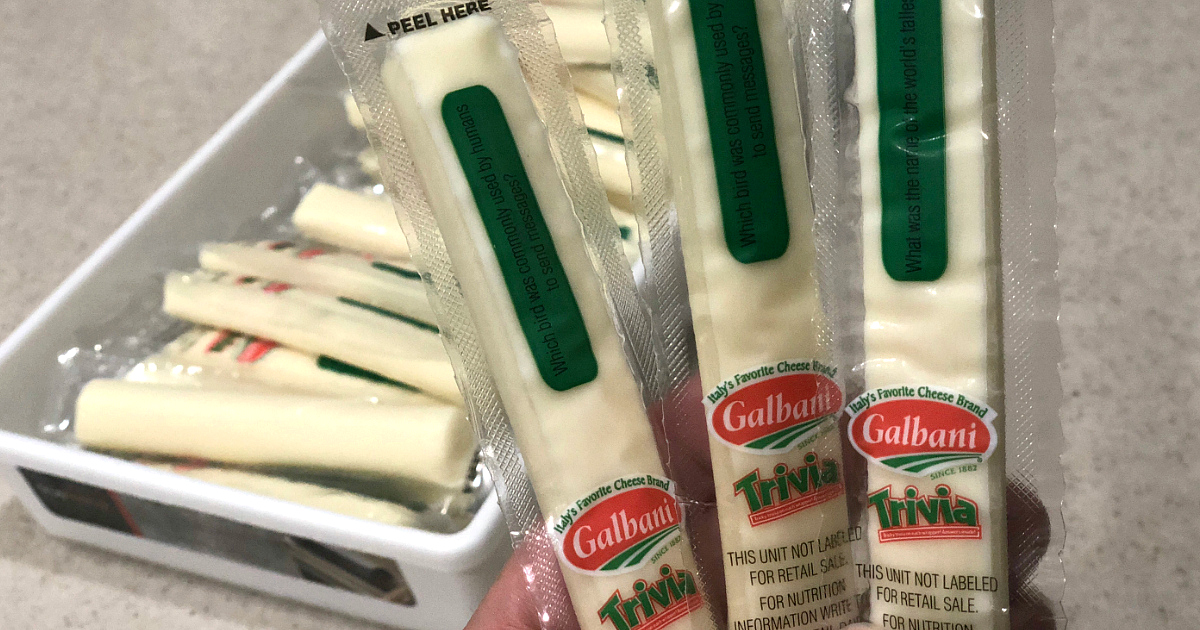 galbani string cheese keto snack – In a tray 