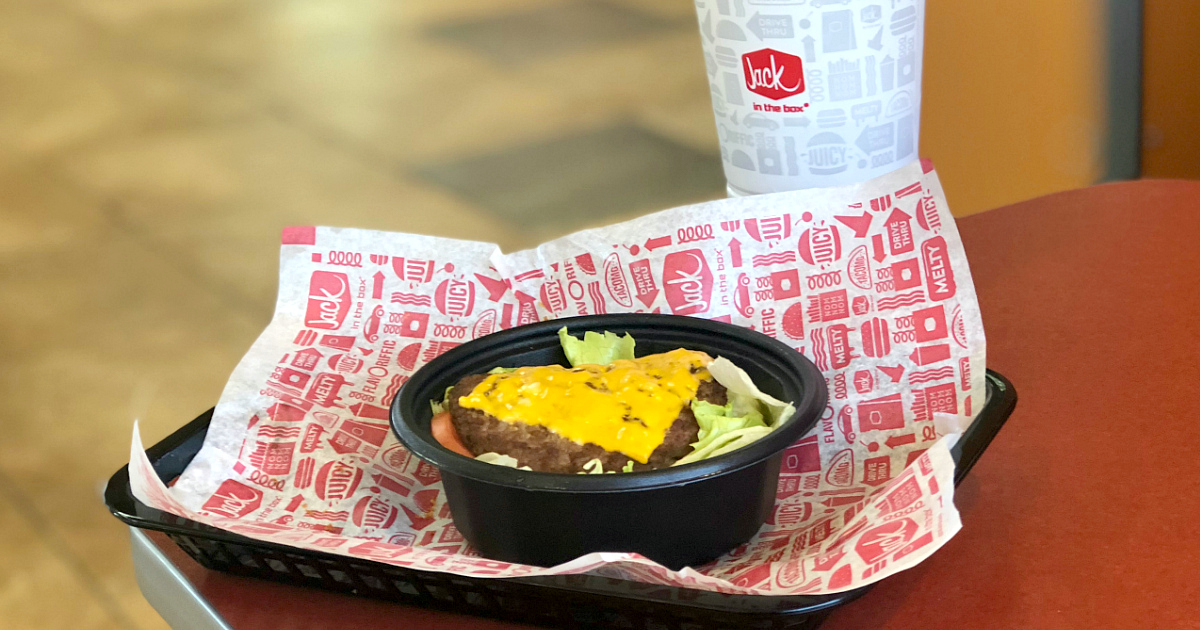 Keto Deal: Free Jumbo Jack Burger – Jack in the Box Keto Burger