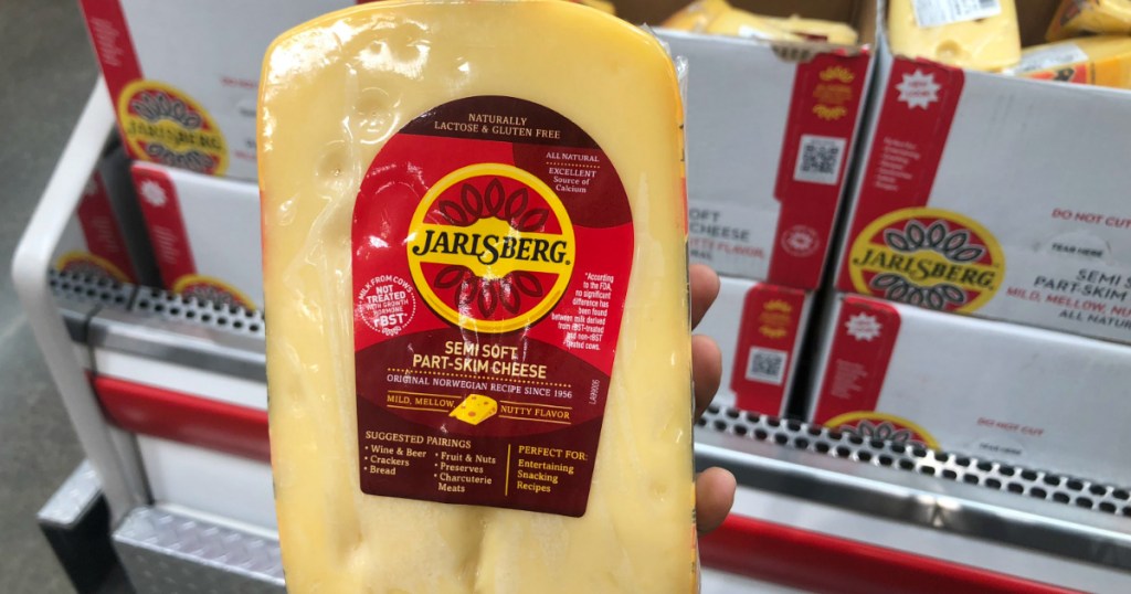 Jarlsberg cheese at Costco Hip2Keto