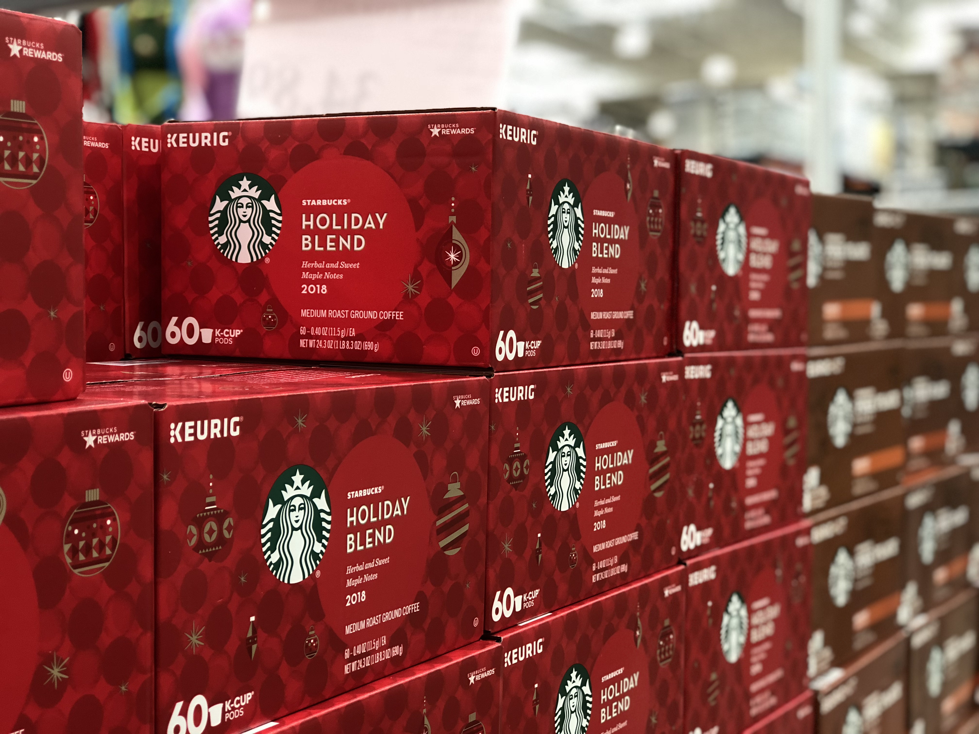 Starbucks Holiday Blend K-Cups at Costco