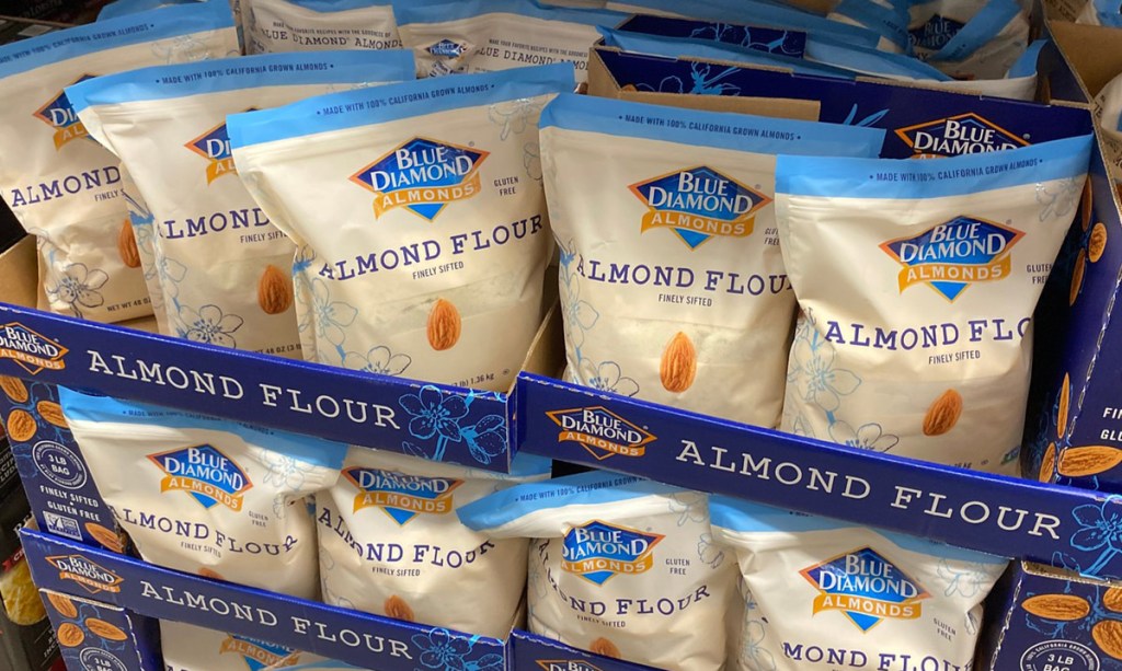 Blue Diamond Almond Flour on Shelf