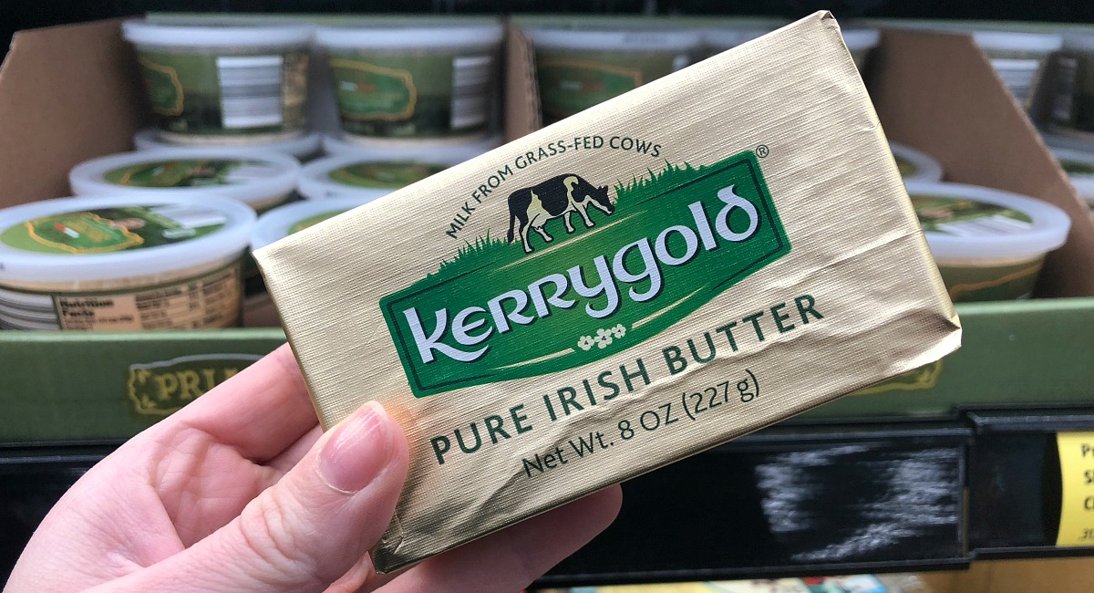 best deals keto staples — kerrygold grass fed butter at aldi