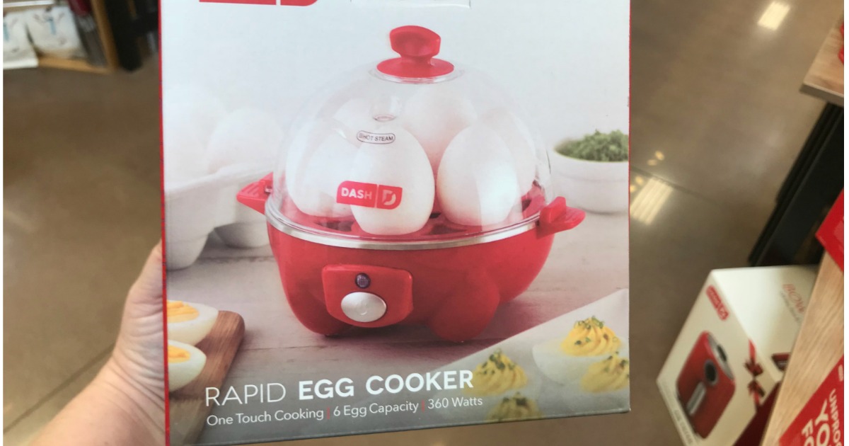 Egg Cooker, Red, 7-Egg Capacity