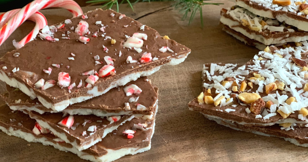 keto chocolate peppermint bark