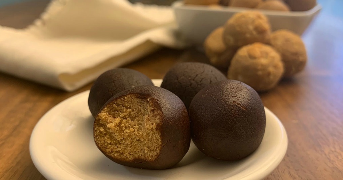 DIY Keto Skippy P.B. Bites — Peanut Butter Balls Recipe