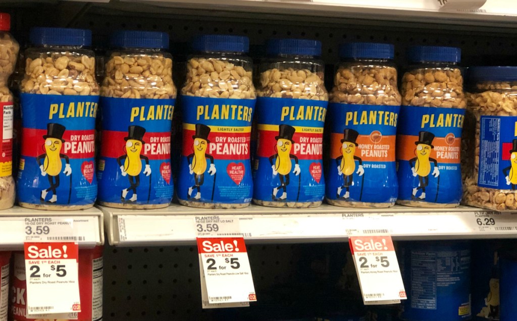 Planters peanuts at Target