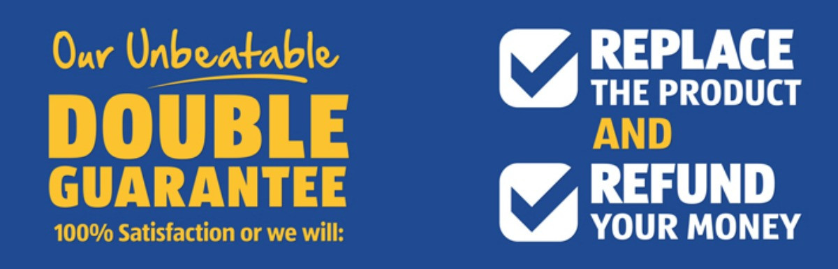 aldi double guarantee sign