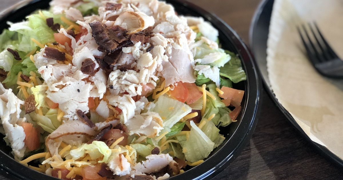 arby's roasted turkey salad