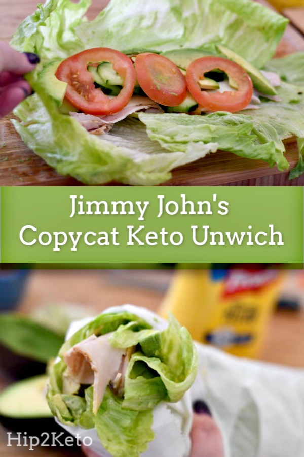 Make Your Own Keto Copycat Jimmy John's Unwich Recipe!
