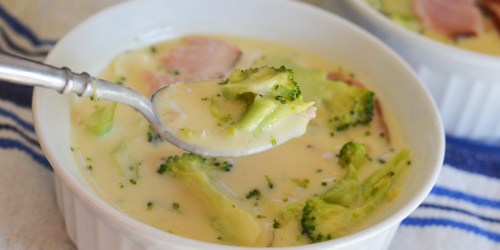 Easy Keto Broccoli Cheddar Soup