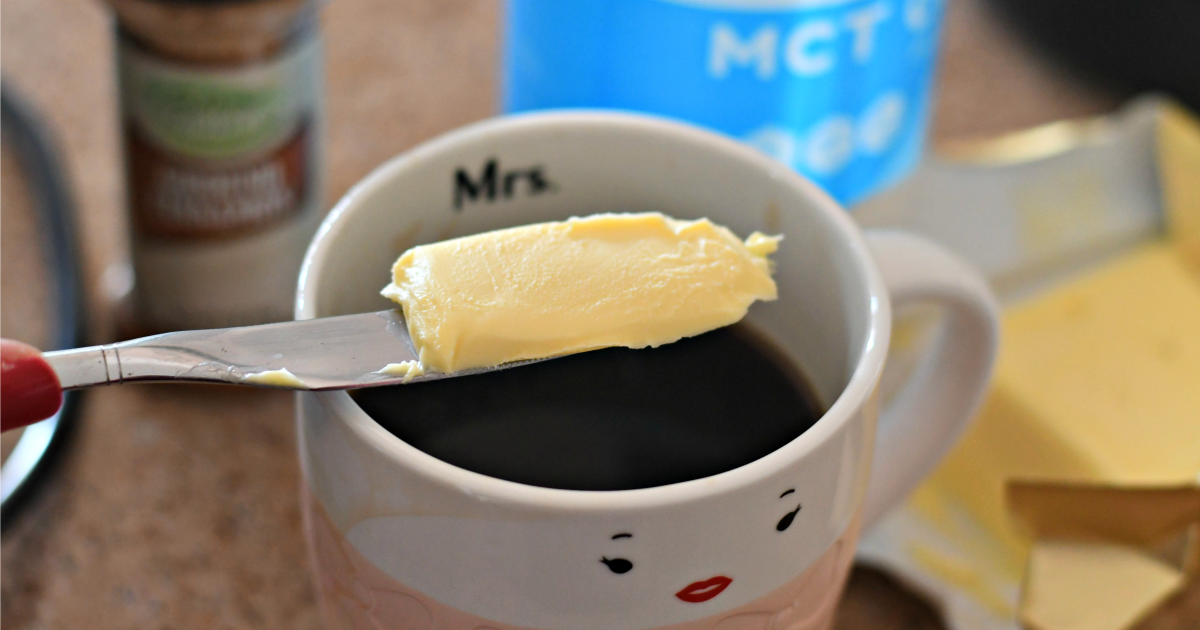 coffee with butter