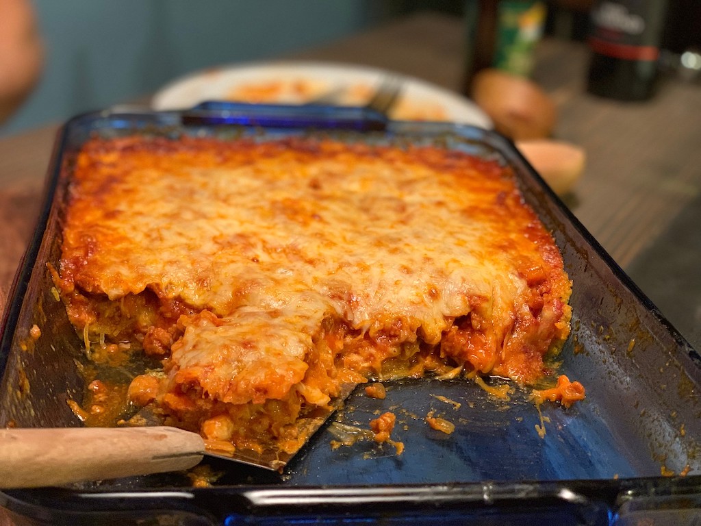 Italian Sausage & Spaghetti Squash Casserole Must Try Recipe!