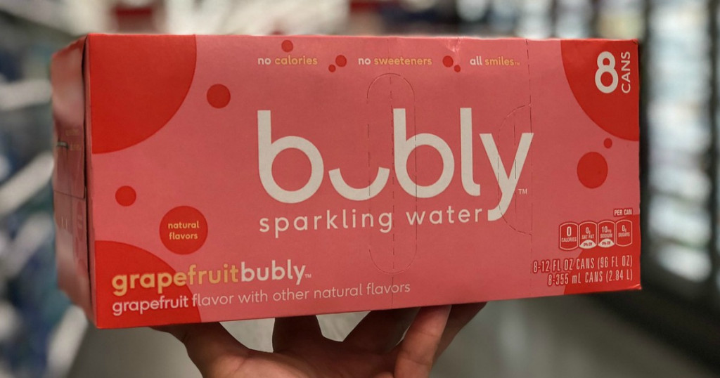 bubly sparkling water drinks