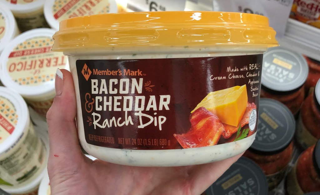 Bacon Cheddar Ranch Dip Sam's