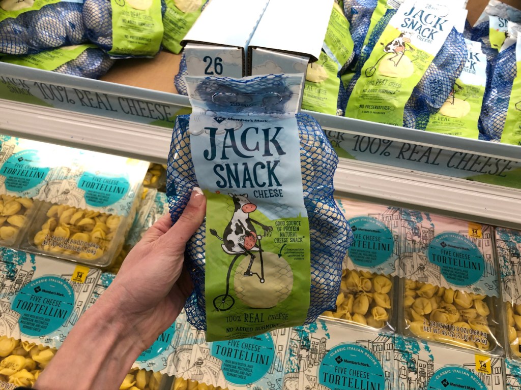 Jack Snack cheese at Sam's Club