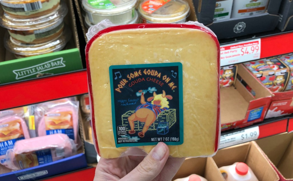 Pour Some Gouda on Me Cheese at ALDI