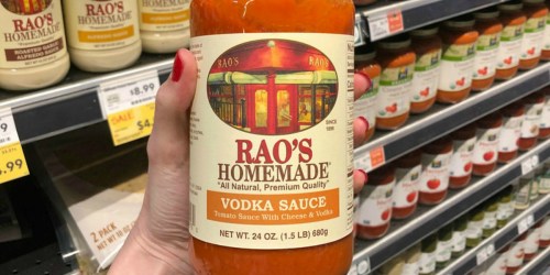 Rao’s Homemade Pasta Sauces Just $4.99 Each at Whole Foods (Regularly $8.99)