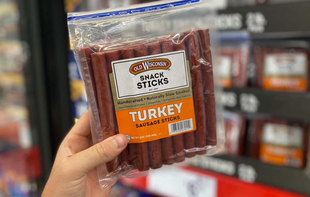 old wisconsin turkey sausage sticks