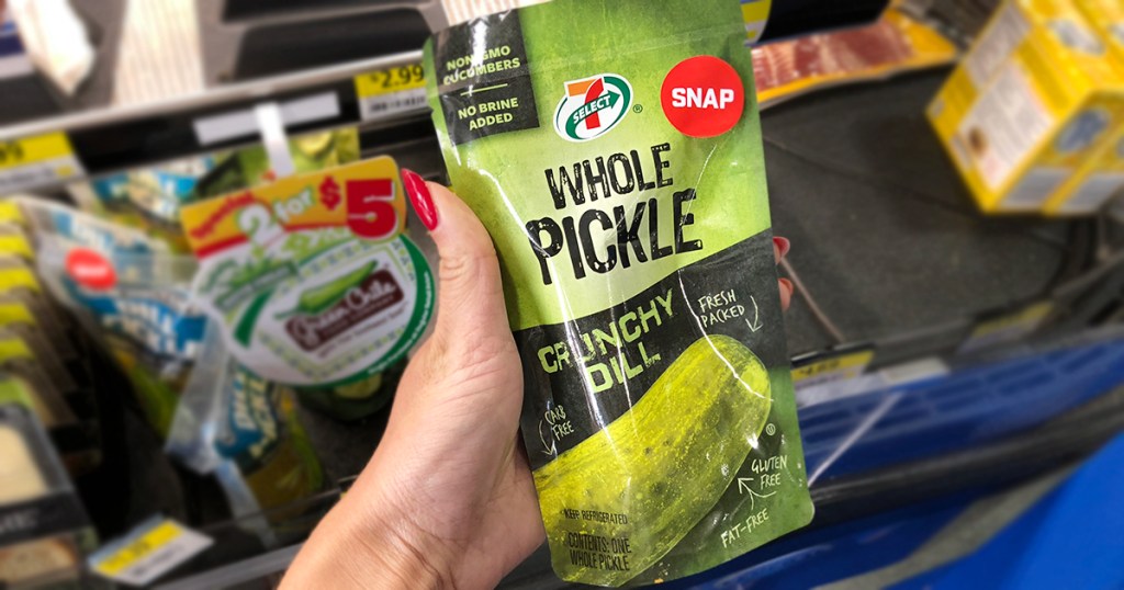 keto on the go — whole pickle at gas station