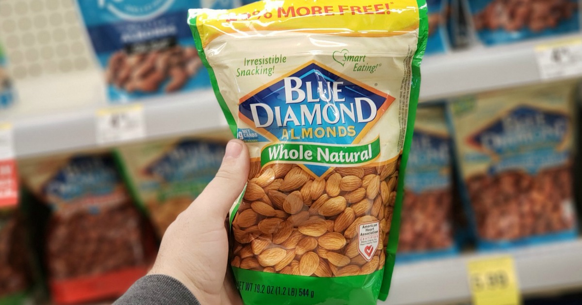 Blue Diamond almonds 1 pound bag