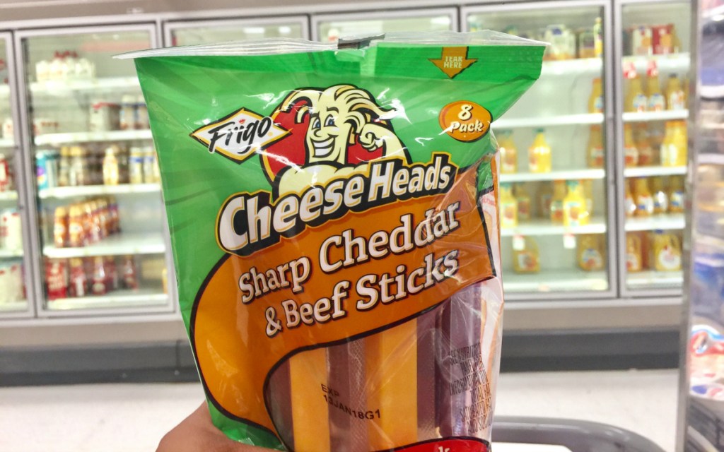 Frigo Cheese Heads sticks at Target