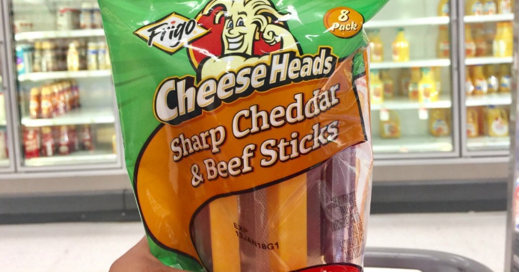 Frigo Cheese Heads sticks at Target