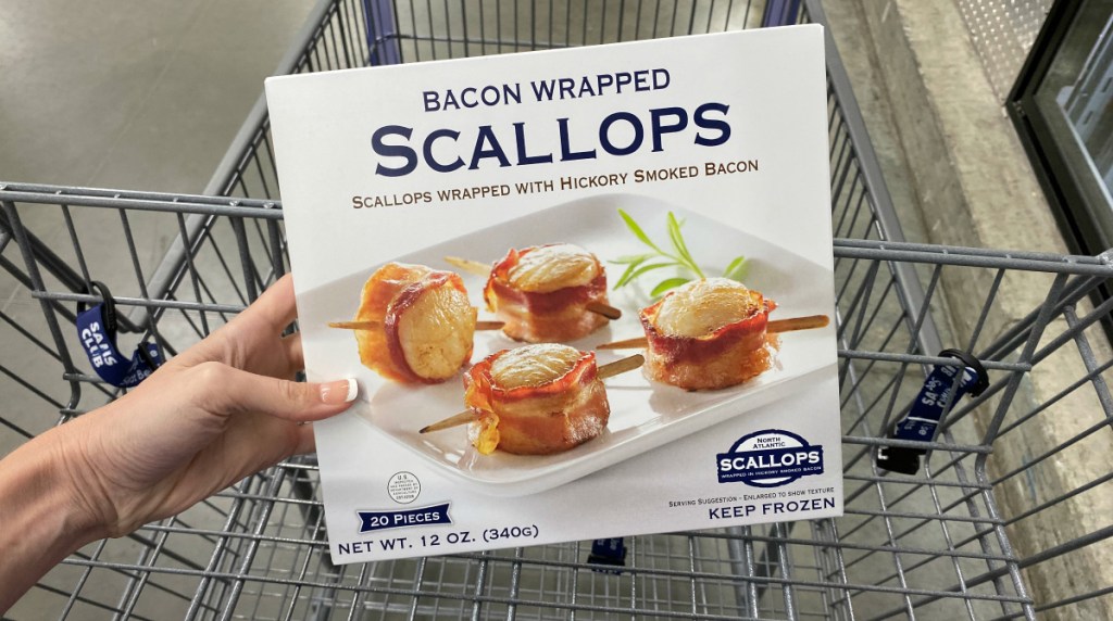 J. Scott Foods Bacon Wrapped Scallops 20ct