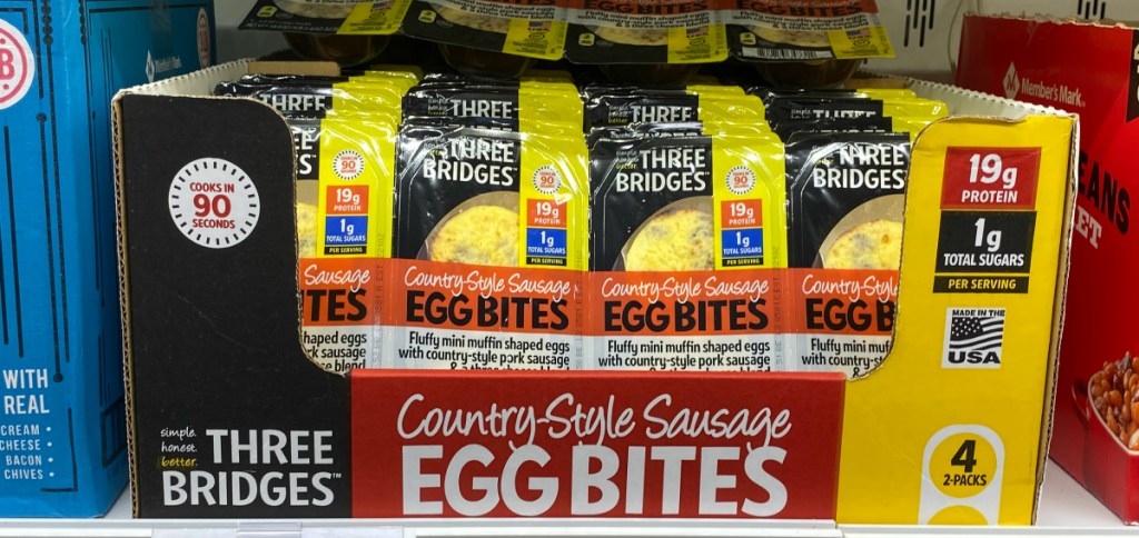 Three Bridges Egg bites