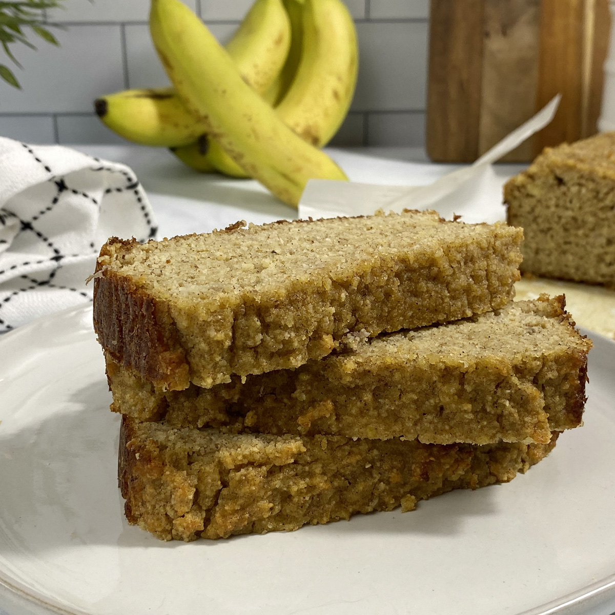 Best Keto Banana Bread Recipe Ever With Real Fruit Added Hip2keto