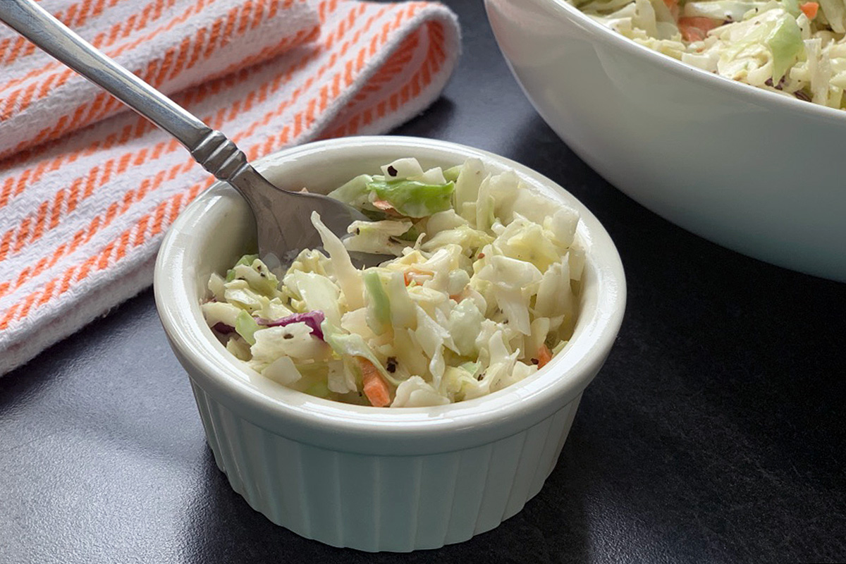 Best Creamy Keto Coleslaw Perfect Summer Side Dish Recipe!