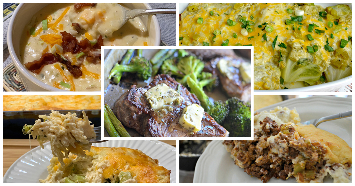 keto challenge meal plan week 2 meal collage