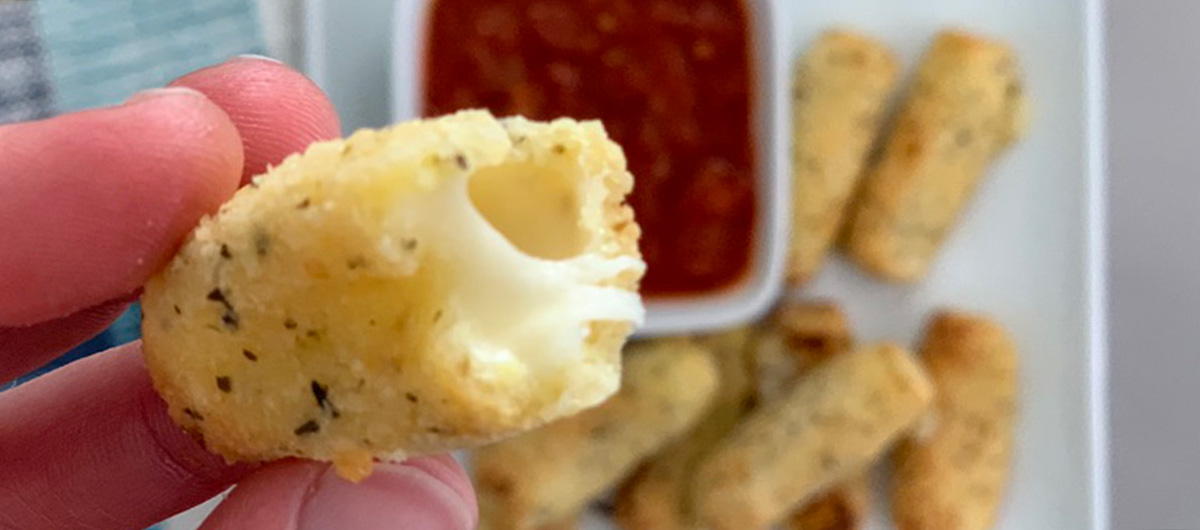 Best Keto Air Fryer Mozzarella Sticks Exclusive Hip2keto Recipe