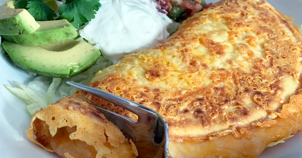 Want a Keto Quesadilla? Introducing the Ketodilla! Hip2Keto Recipe