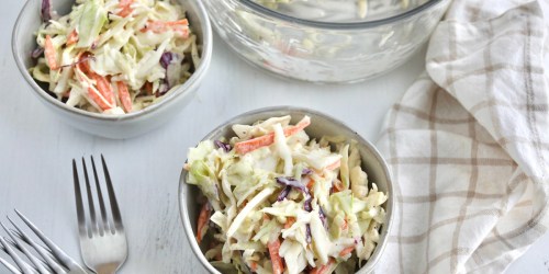 Our Creamy Keto Coleslaw Recipe is the Perfect Summer Side Dish