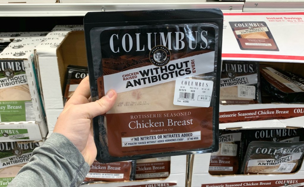 Columbus chicken at Costco