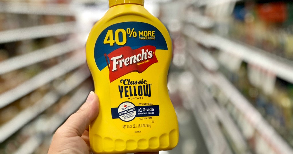 French's yellow mustard