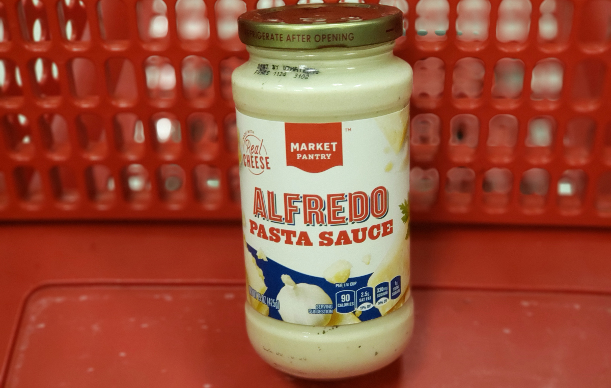Market Pantry Alfredo sauce at Target