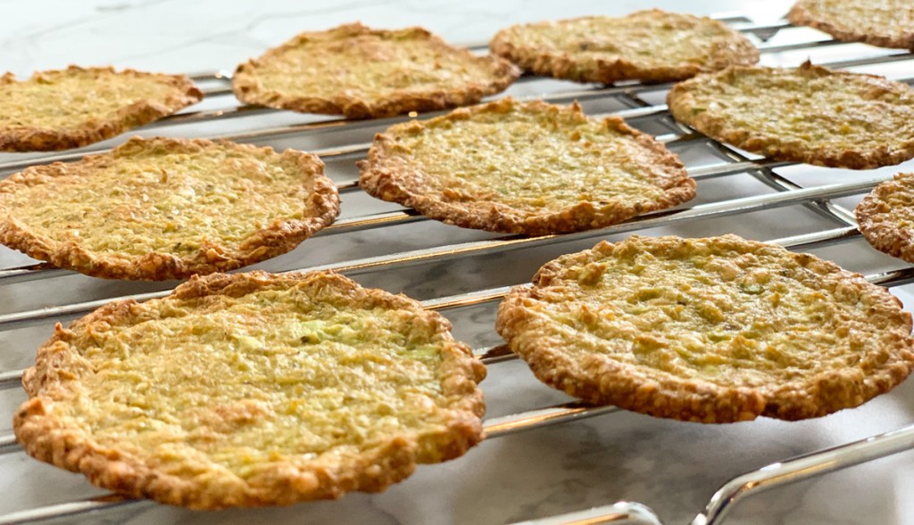 avocado chips on cooling rack