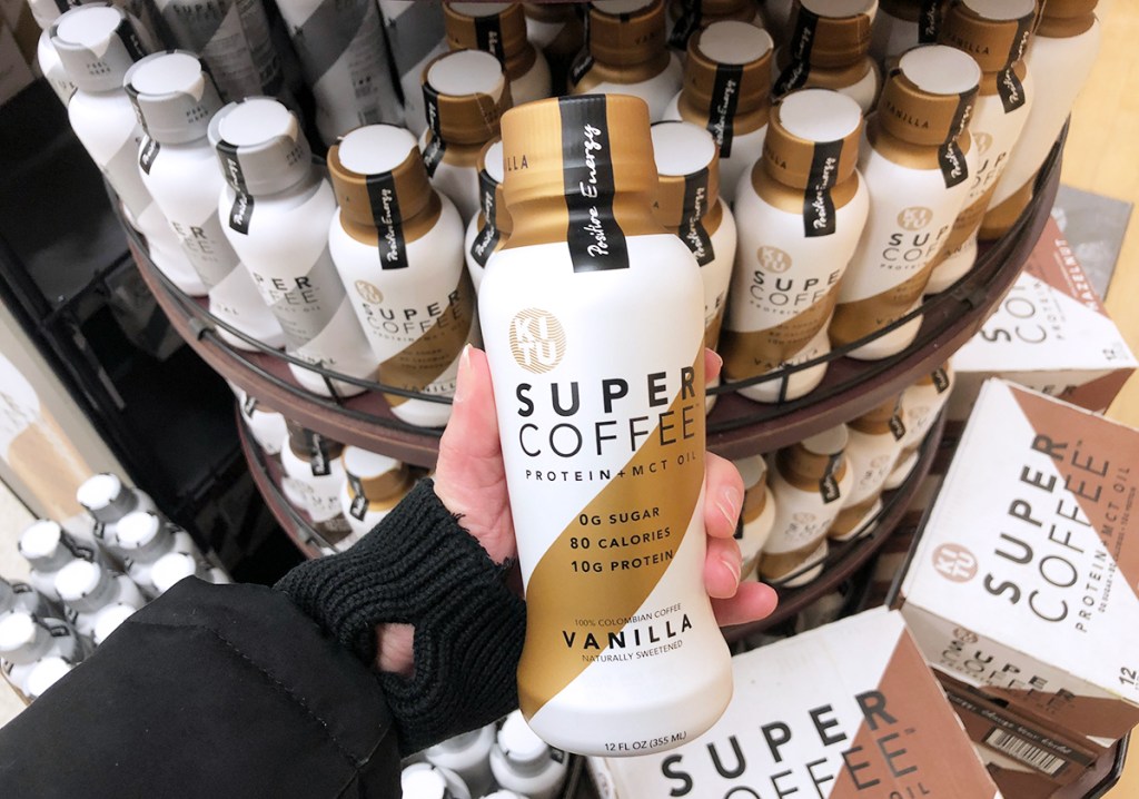 kitu super coffee — holding up kitu vanilla super coffee