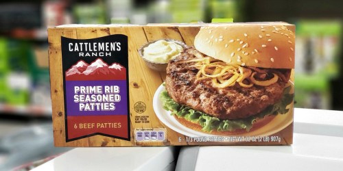 These Cattlemen’s Ranch Frozen Seasoned Burgers From ALDI Are Amazing & Affordable