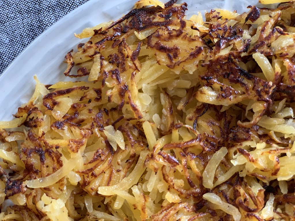 Crispy Keto Rutabaga Hash Browns 