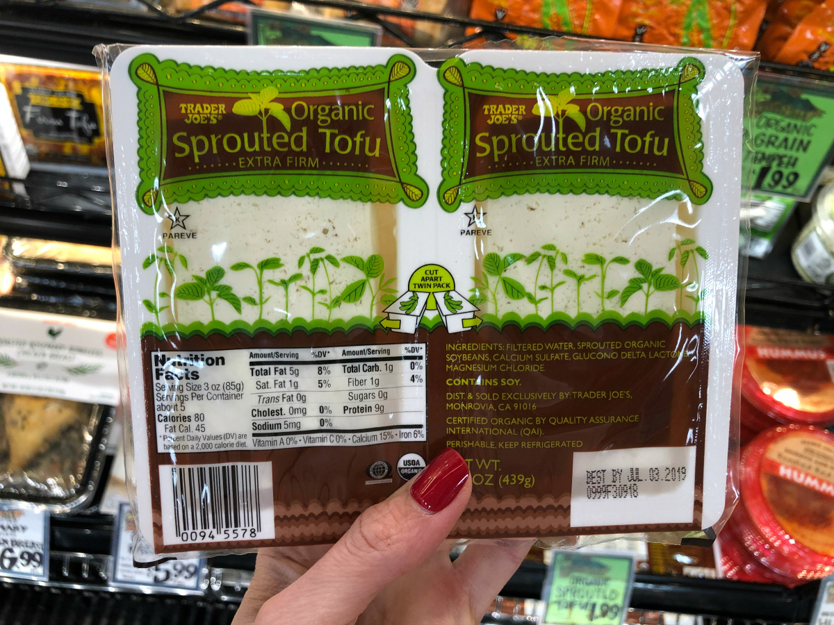 Organic Sprouted Tofu Extra Firm