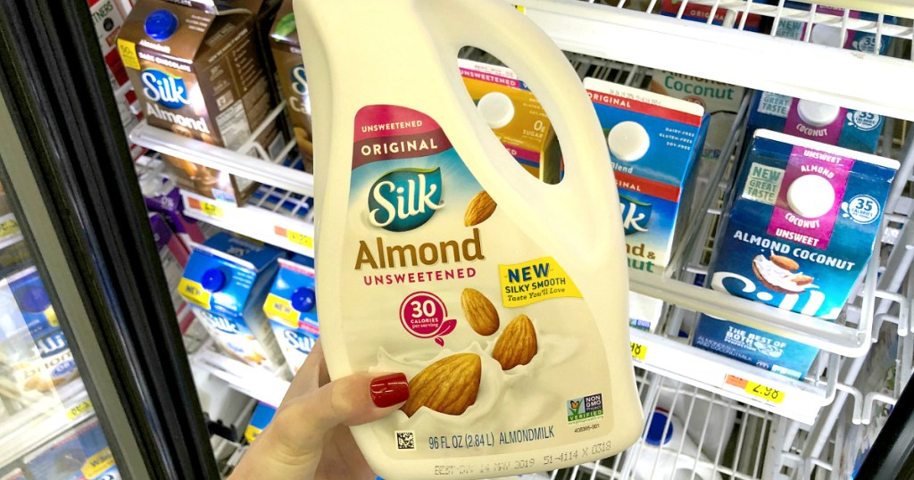 Silk almond milk hip2keto