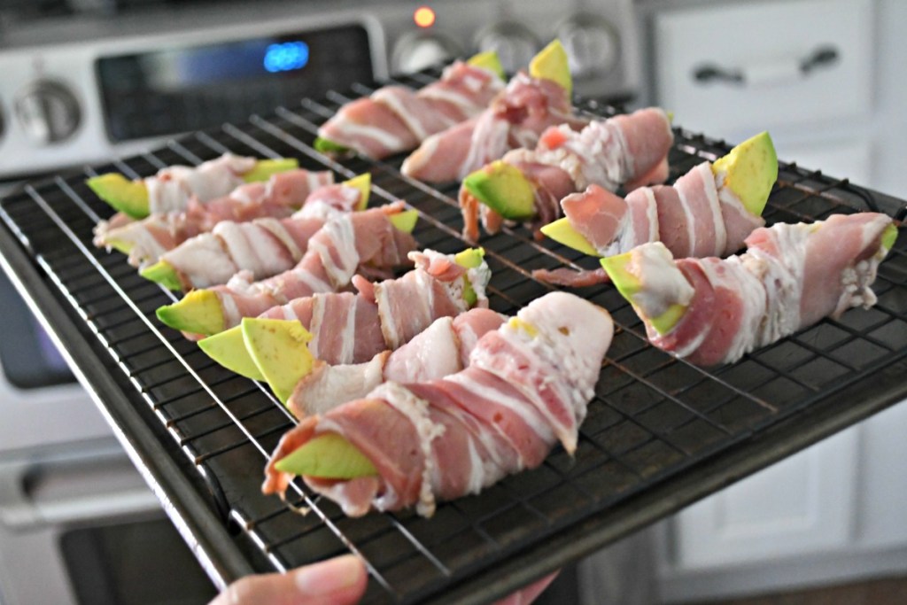 Keto Bacon Wrapped Avocado Fries Recipe Hip2Keto