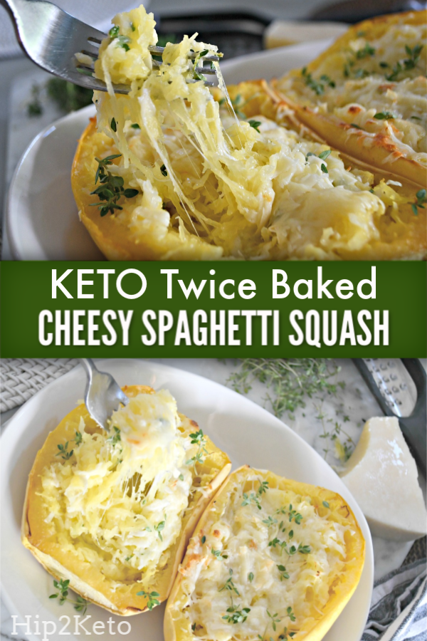 Cheesy Twice-Baked Spaghetti Squash | Easy Low-Carb Recipe