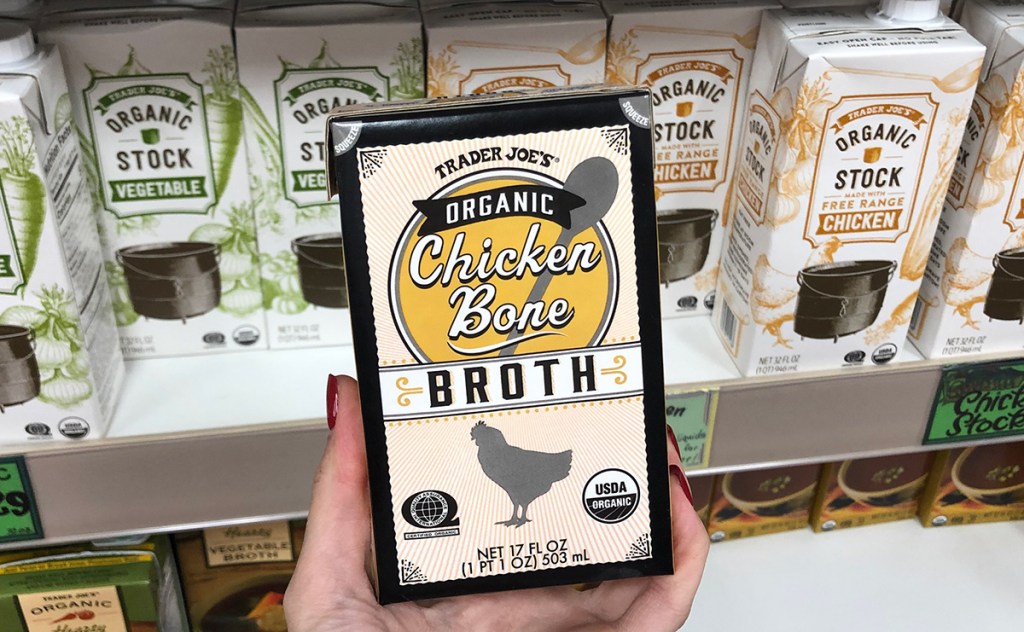 chicken bone broth trader joe's